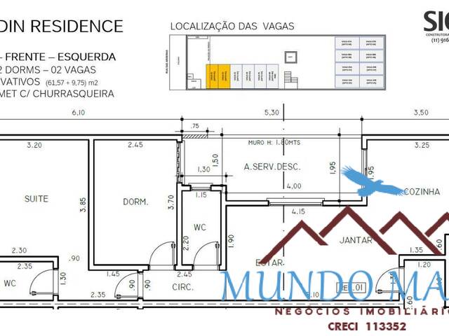 #CB-31039 - Apartamento para Venda em Santo André - SP