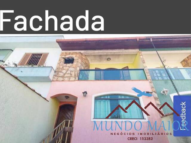 #SB-1182 - Casa para Venda em Santo André - SP