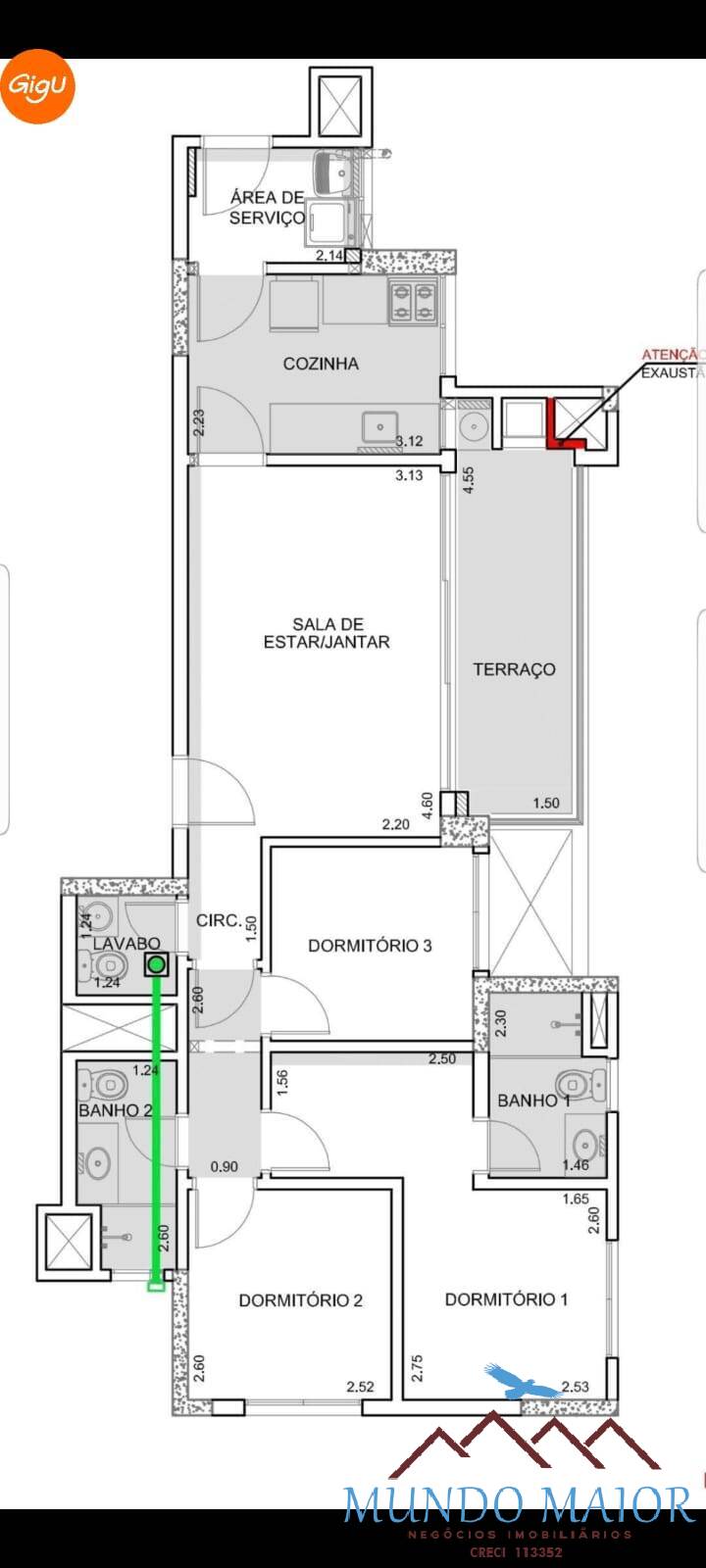 Apartamento, 3 quartos, 88 m² - Foto 5